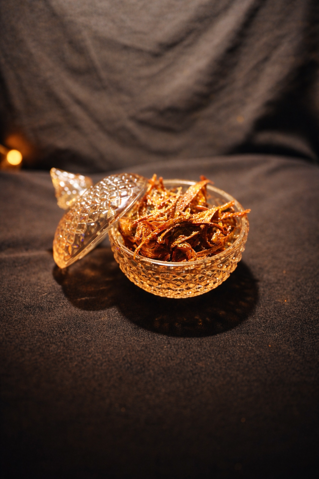 Sudanese Golden Veil Sandalwood Bakhoor: A Traditional Incense